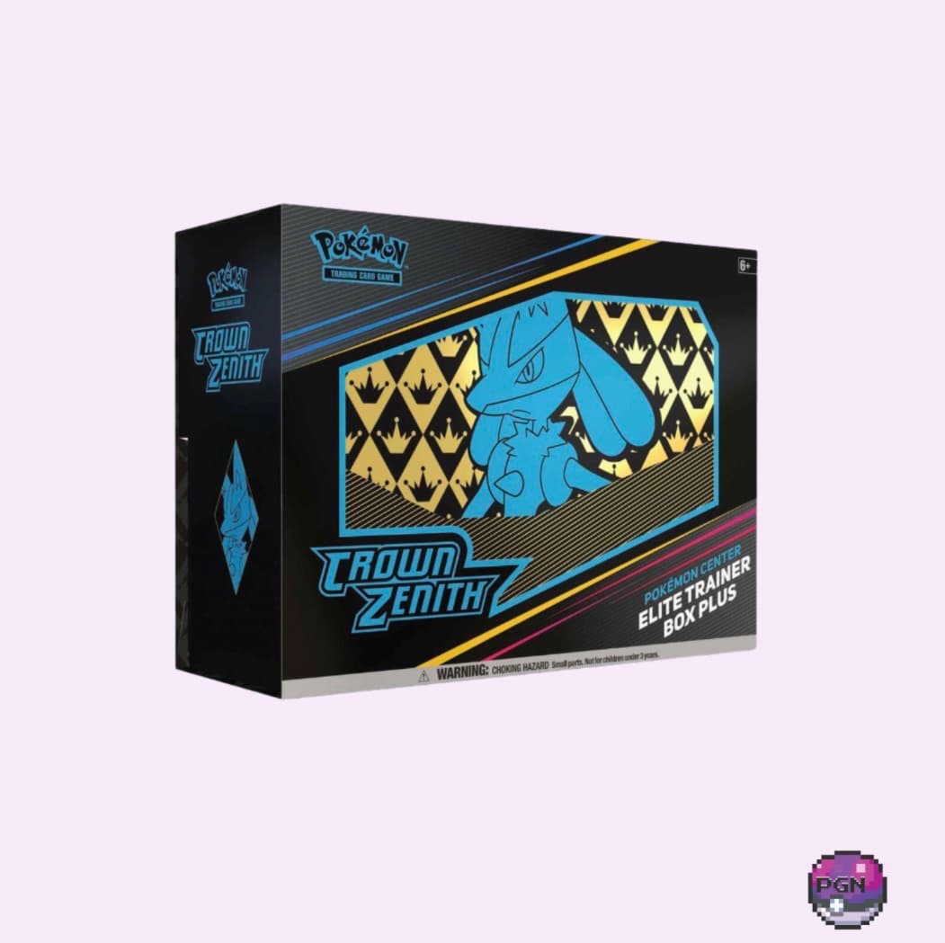 Crown Zenith Pokemon Center Elite Trainer Box Plus