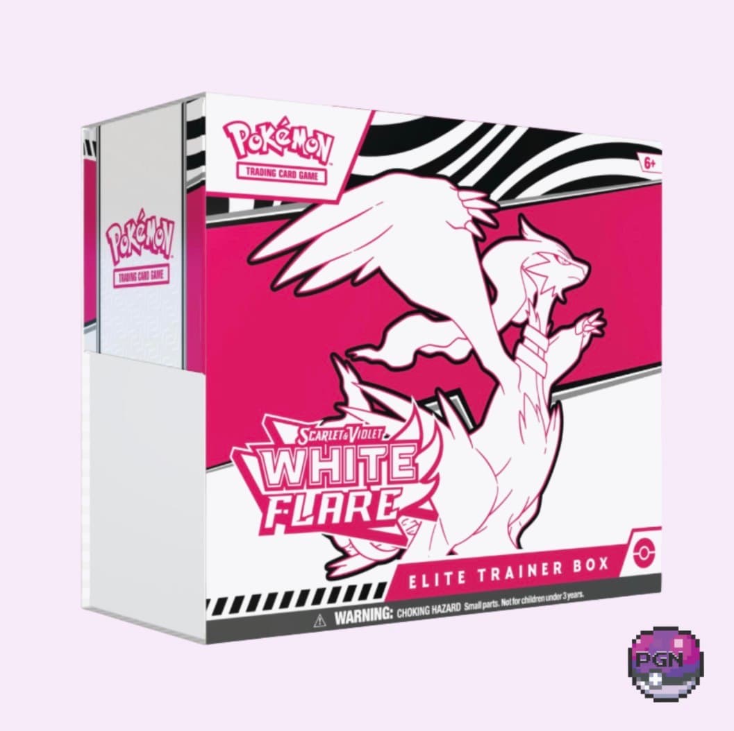 White Flare Elite Trainer Box