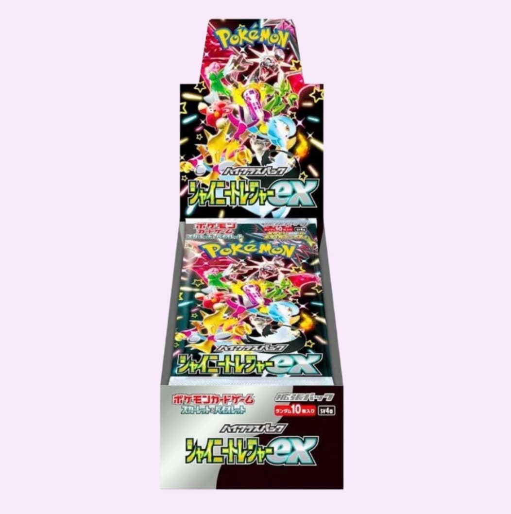 Shiny Treasure ex High Class Booster Box - SV4a: Shiny Treasure ex (SV4a)